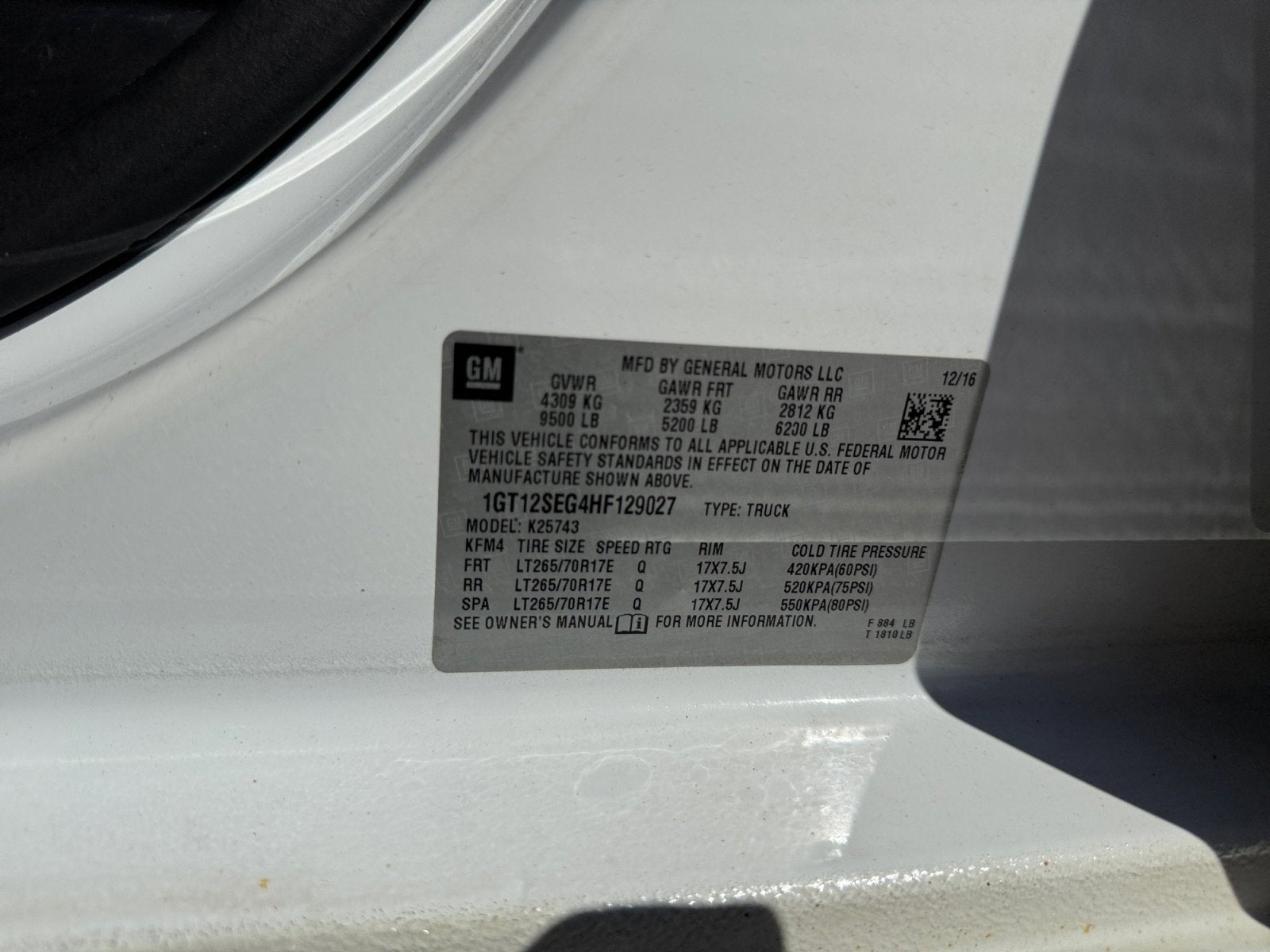 2017 GMC Sierra 2500 HD SLE