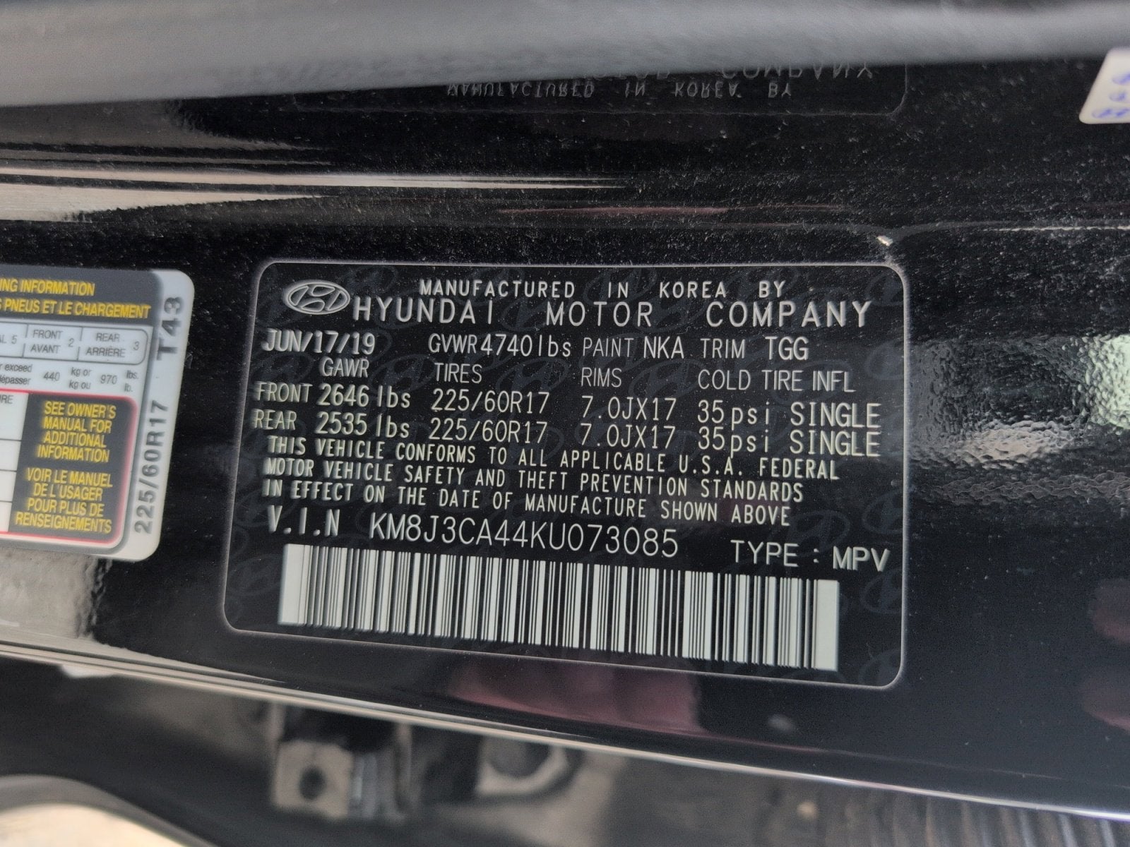 2019 Hyundai Tucson Value