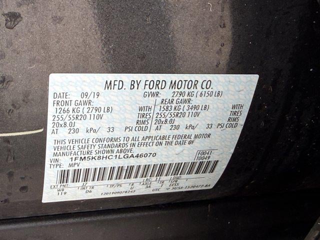 2020 Ford Explorer Platinum