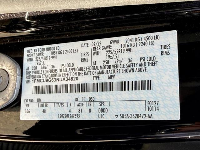 2022 Ford Escape SE