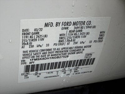 2022 Ford Explorer XLT