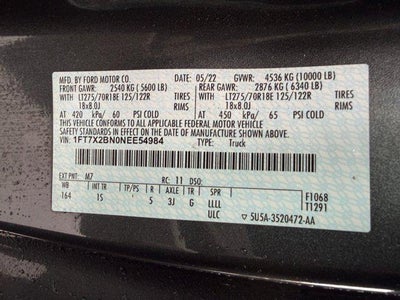 2022 Ford Super Duty F-250 SRW XL