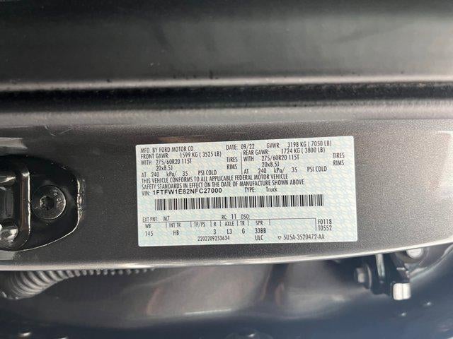 2022 Ford F-150 LARIAT