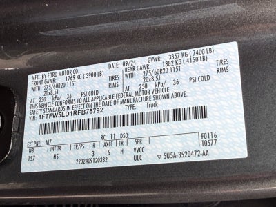 2024 Ford F-150 LARIAT