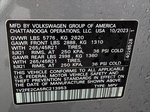 2024 Volkswagen Atlas Cross Sport 2.0T SEL Premium R-Line