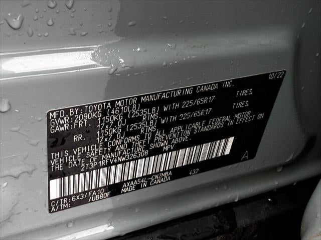 2022 Toyota RAV4 XLE