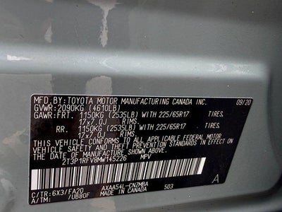 2021 Toyota RAV4 XLE