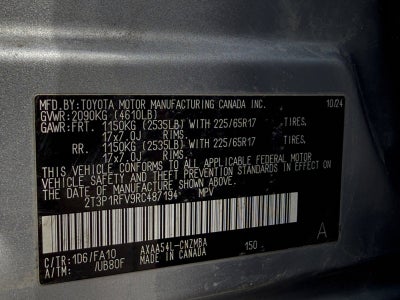 2024 Toyota RAV4 XLE