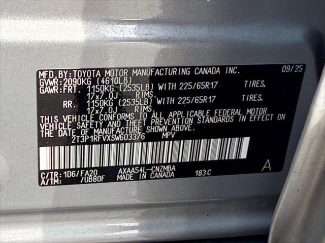 2025 Toyota RAV4 XLE