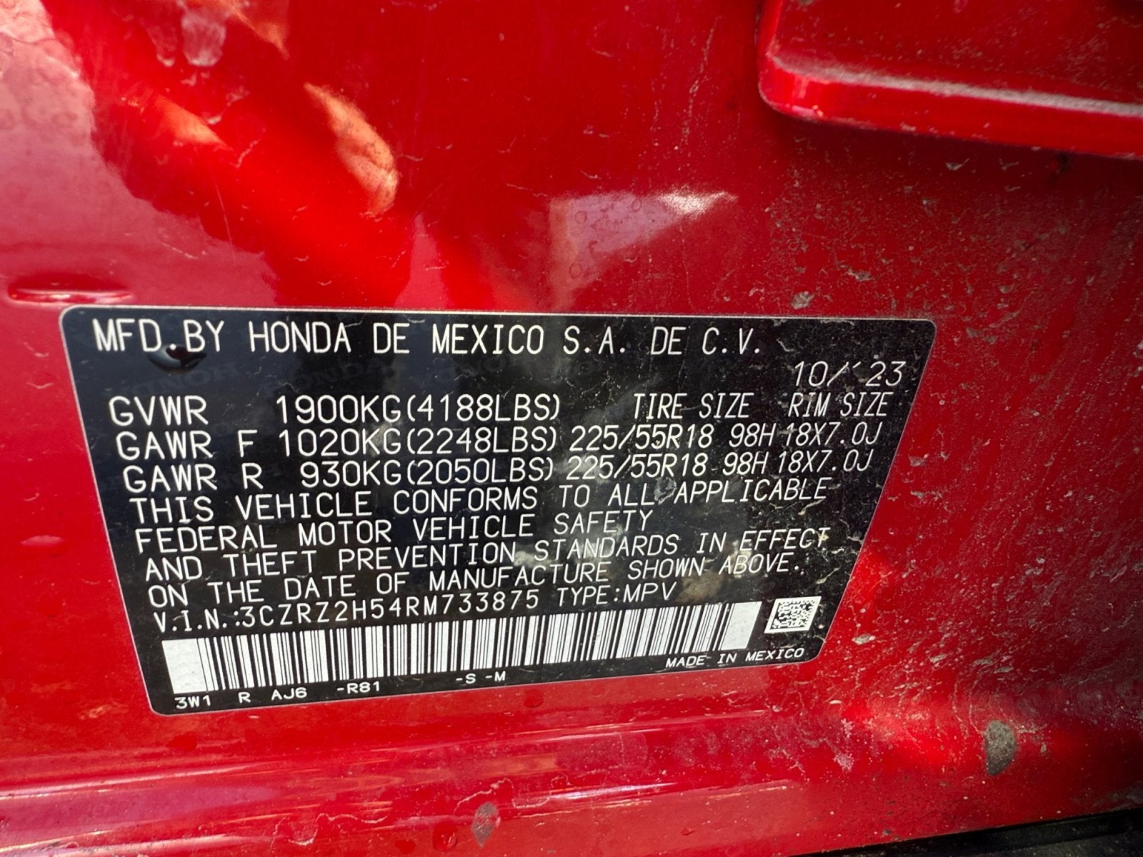 2024 Honda HR-V Sport