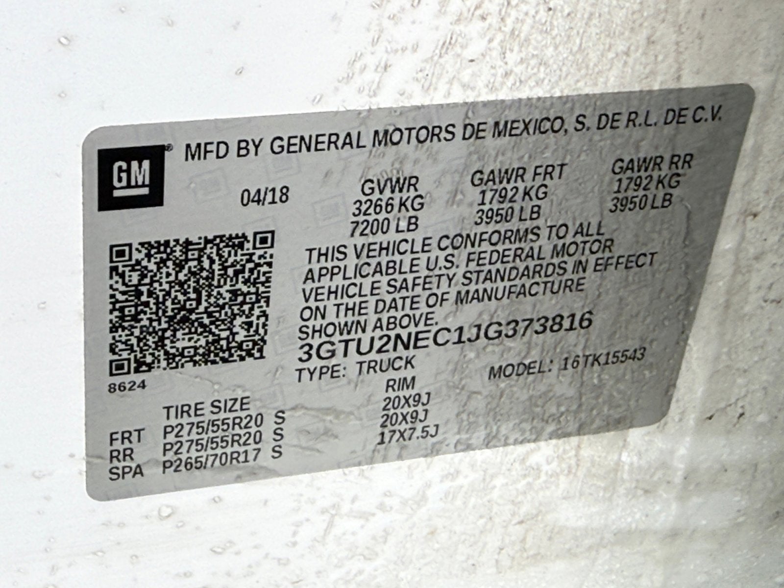 2018 GMC Sierra 1500 SLT