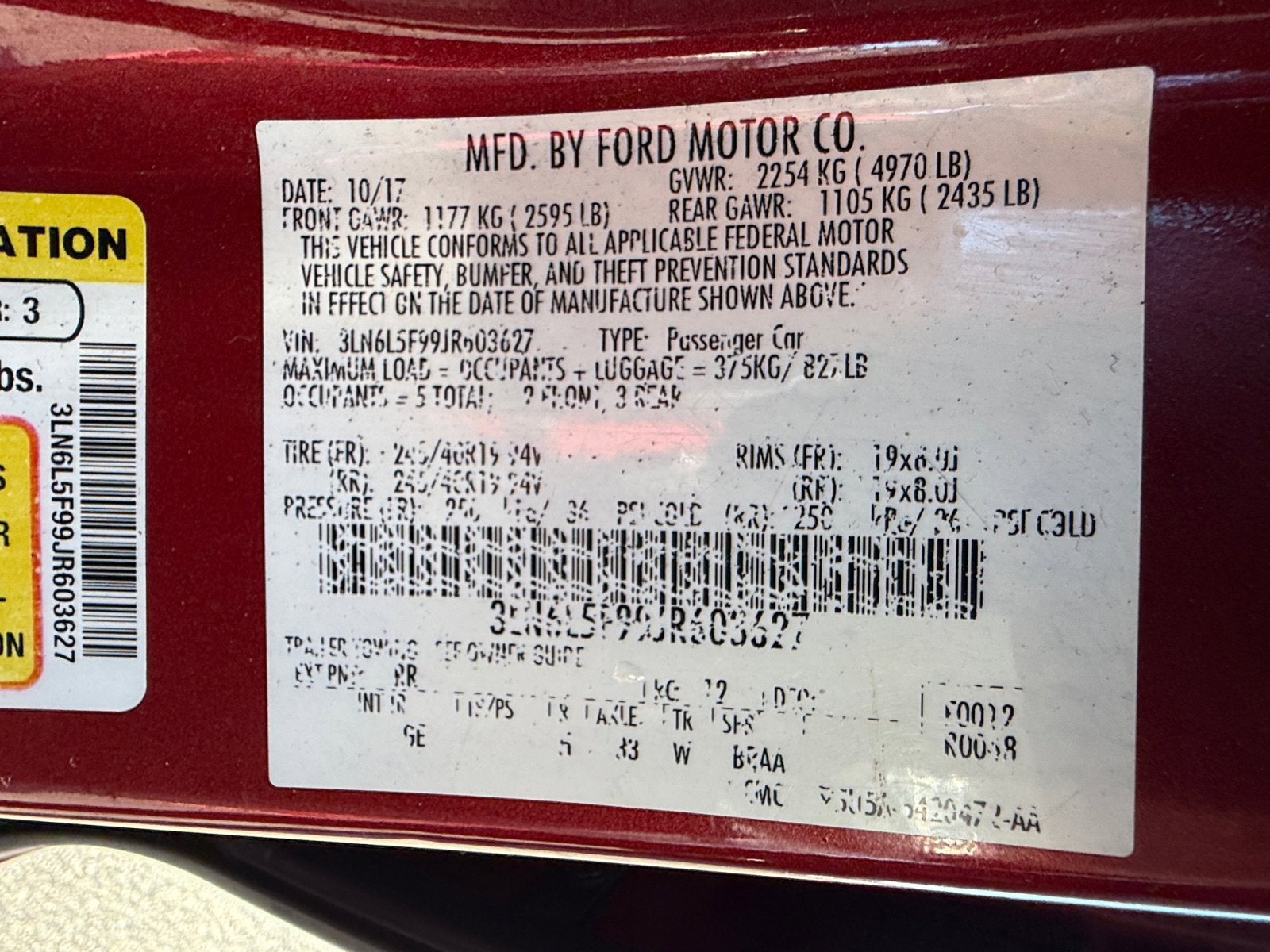 2018 Lincoln MKZ Reserve