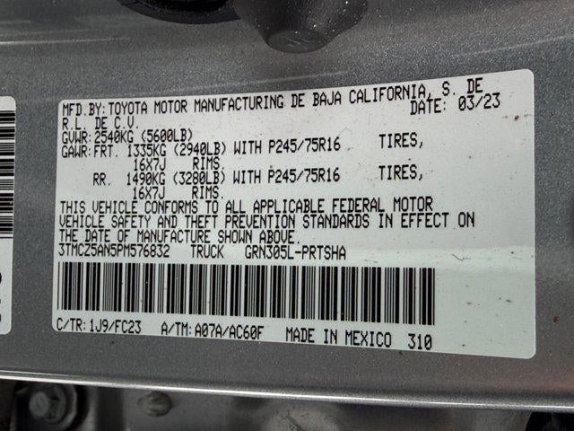 2023 Toyota Tacoma 4WD SR5