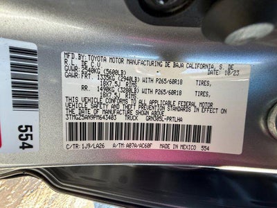 2023 Toyota Tacoma 4WD Limited