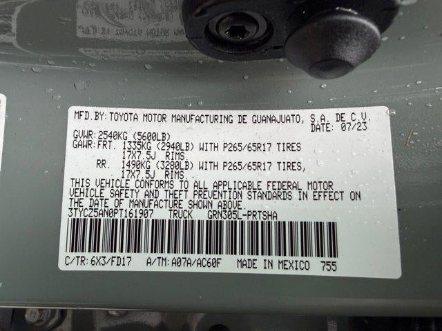 2023 Toyota Tacoma 4WD TRD Sport