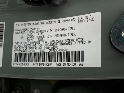 2023 Toyota Tacoma 4WD TRD Off Road