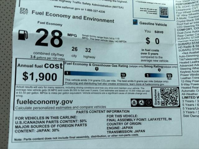 2025 Subaru Outback Limited