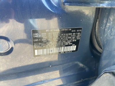 2023 Subaru Ascent Onyx Edition Limited