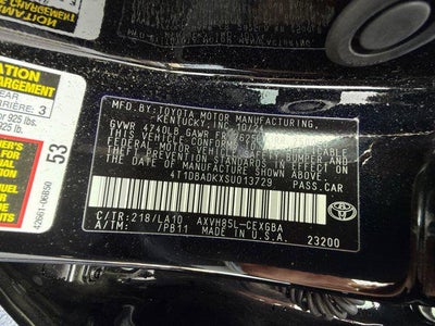 2025 Toyota Camry XSE