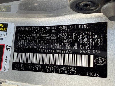 2023 Toyota Camry XLE