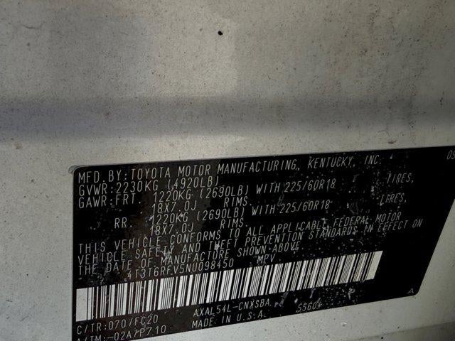 2022 Toyota RAV4 Hybrid SE