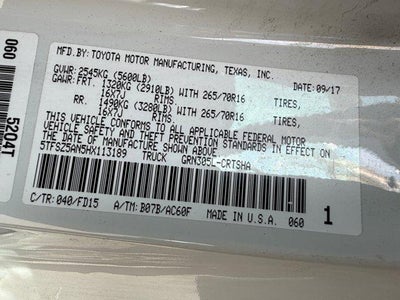 2017 Toyota Tacoma TRD Off Road