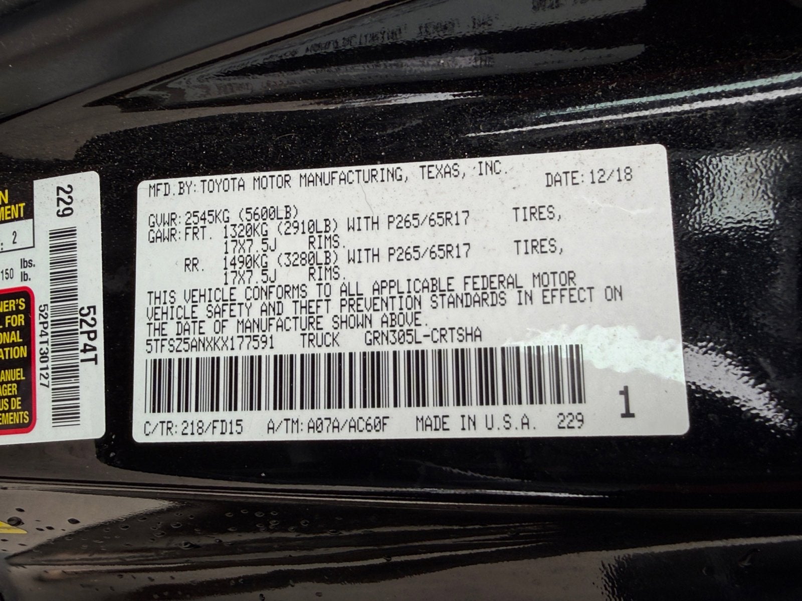 2019 Toyota Tacoma 4WD TRD Sport