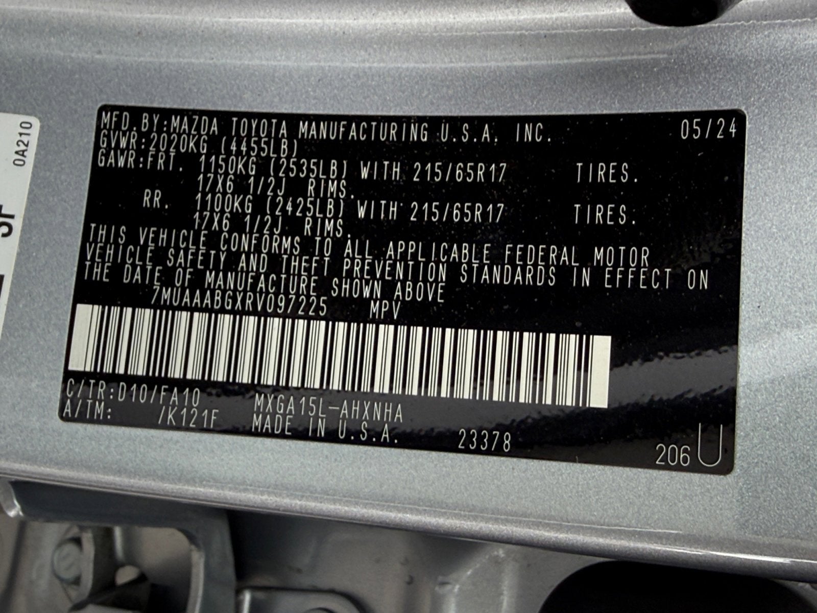 2024 Toyota Corolla Cross L