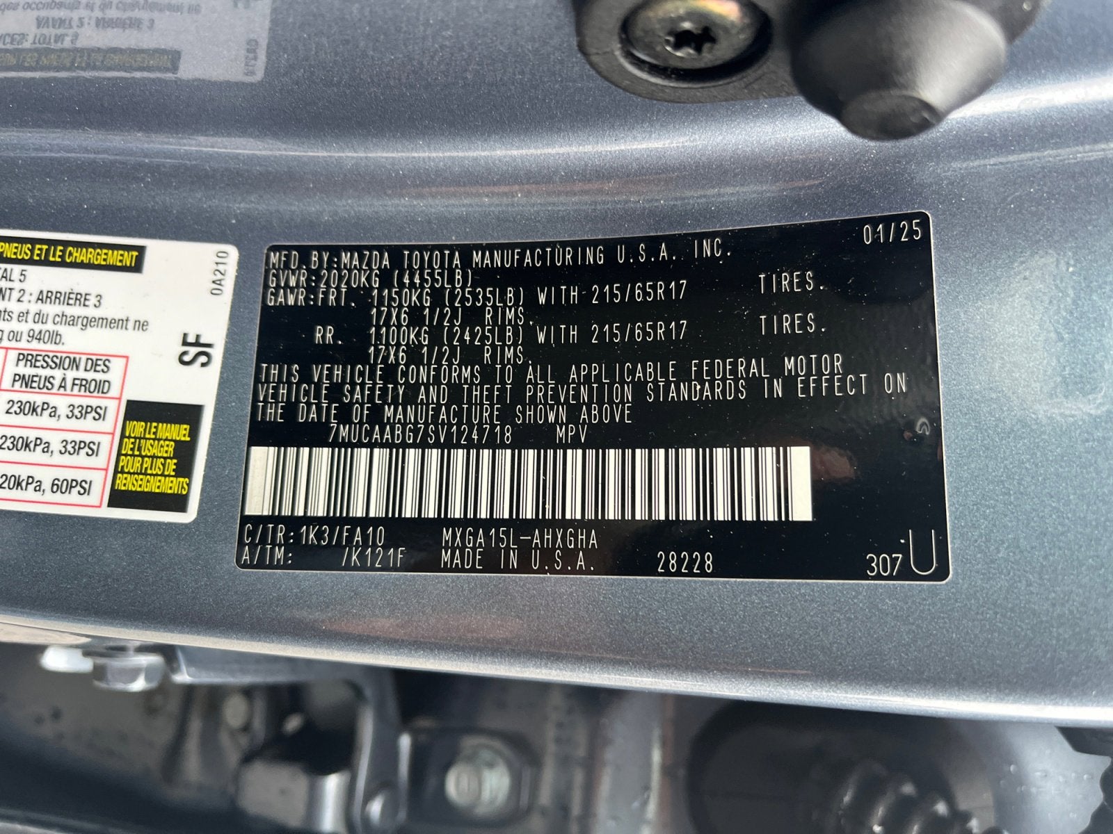 2025 Toyota Corolla Cross LE