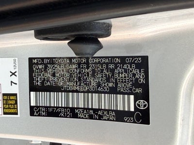 2023 Toyota Corolla LE