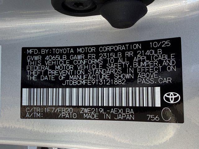2026 Toyota Corolla Hybrid LE
