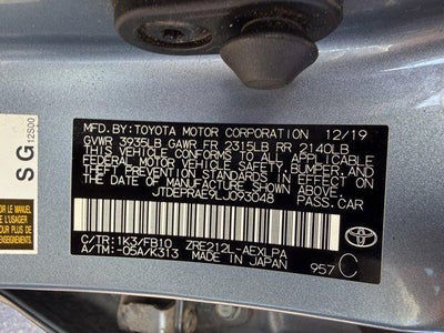 2020 Toyota Corolla LE