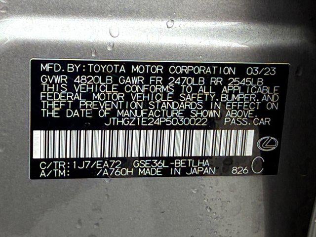 2023 Lexus IS IS 350 F SPORT