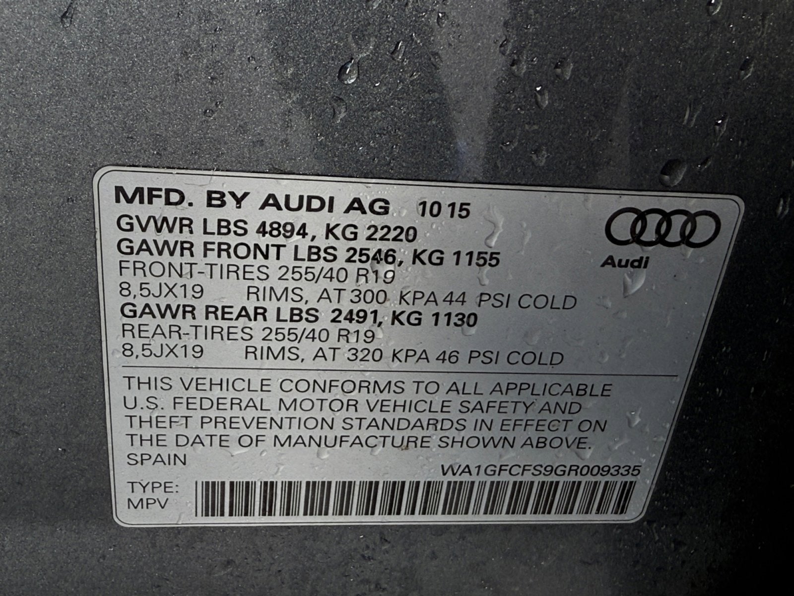 2016 Audi Q3 Prestige