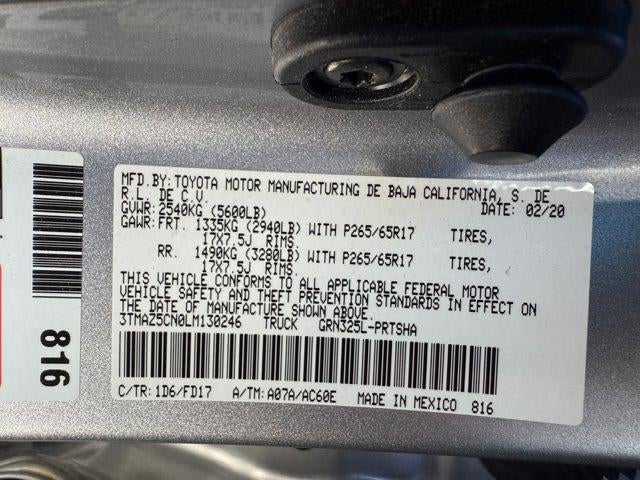 2020 Toyota TACOMA TRD SPORT TRD Sport