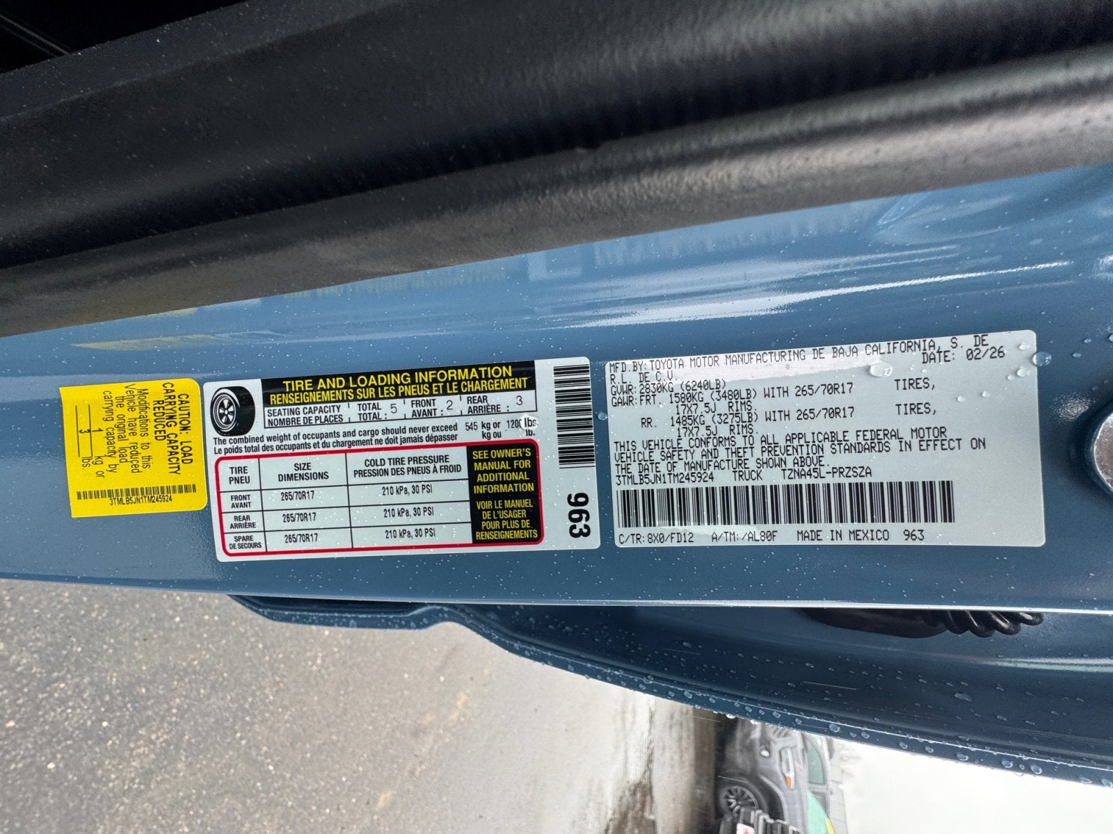 2026 Toyota Tacoma TRD Off-Road