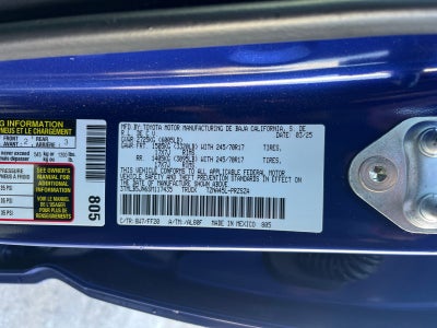 2025 Toyota TACOMA SR5 SR5