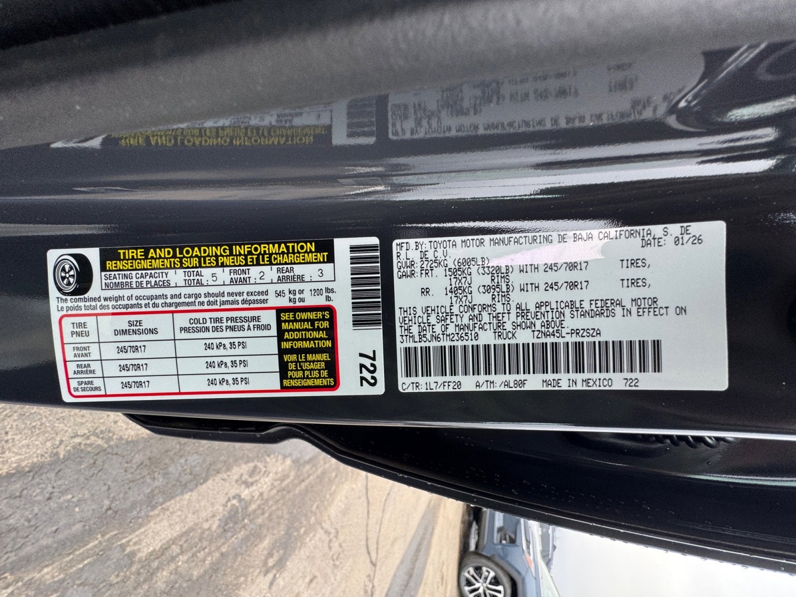 2026 Toyota Tacoma SR5