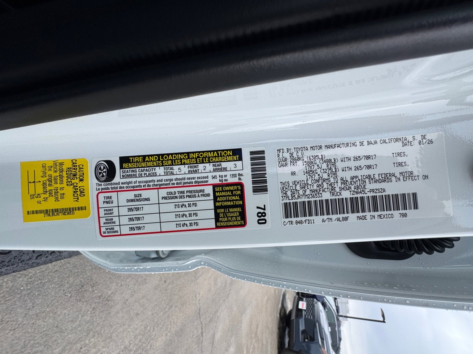 2026 Toyota Tacoma TRD Off-Road