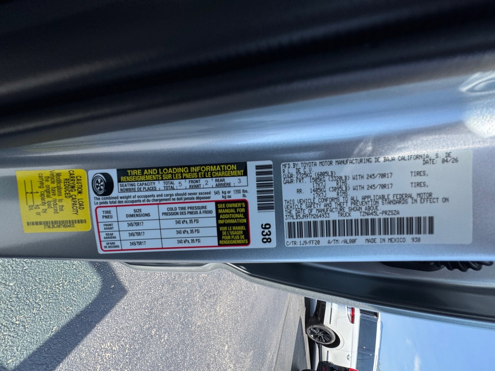 2026 Toyota Tacoma SR5