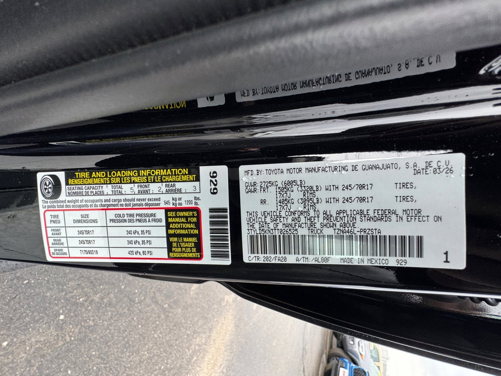 2026 Toyota Tacoma SR