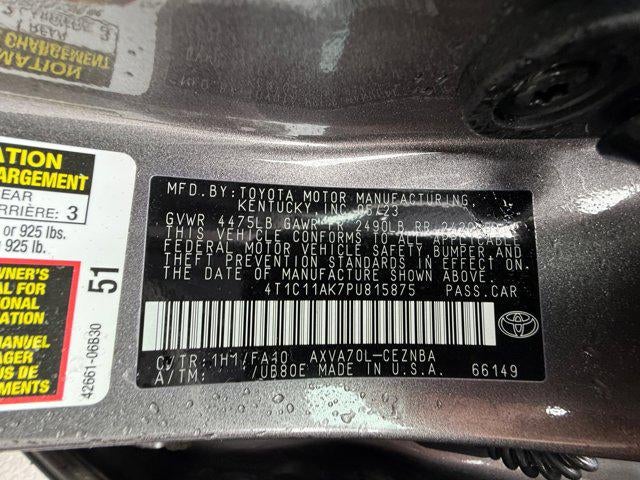 2023 Toyota CAMRY LE