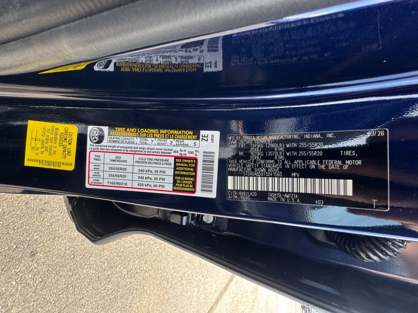 2026 Toyota Grand Highlander Hybrid MAX Platinum