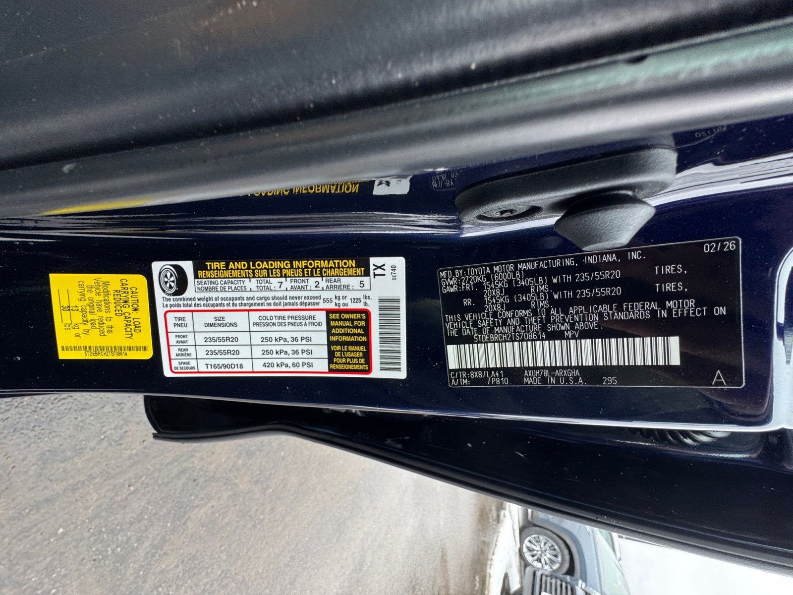 2026 Toyota Highlander Hybrid Hybrid Platinum