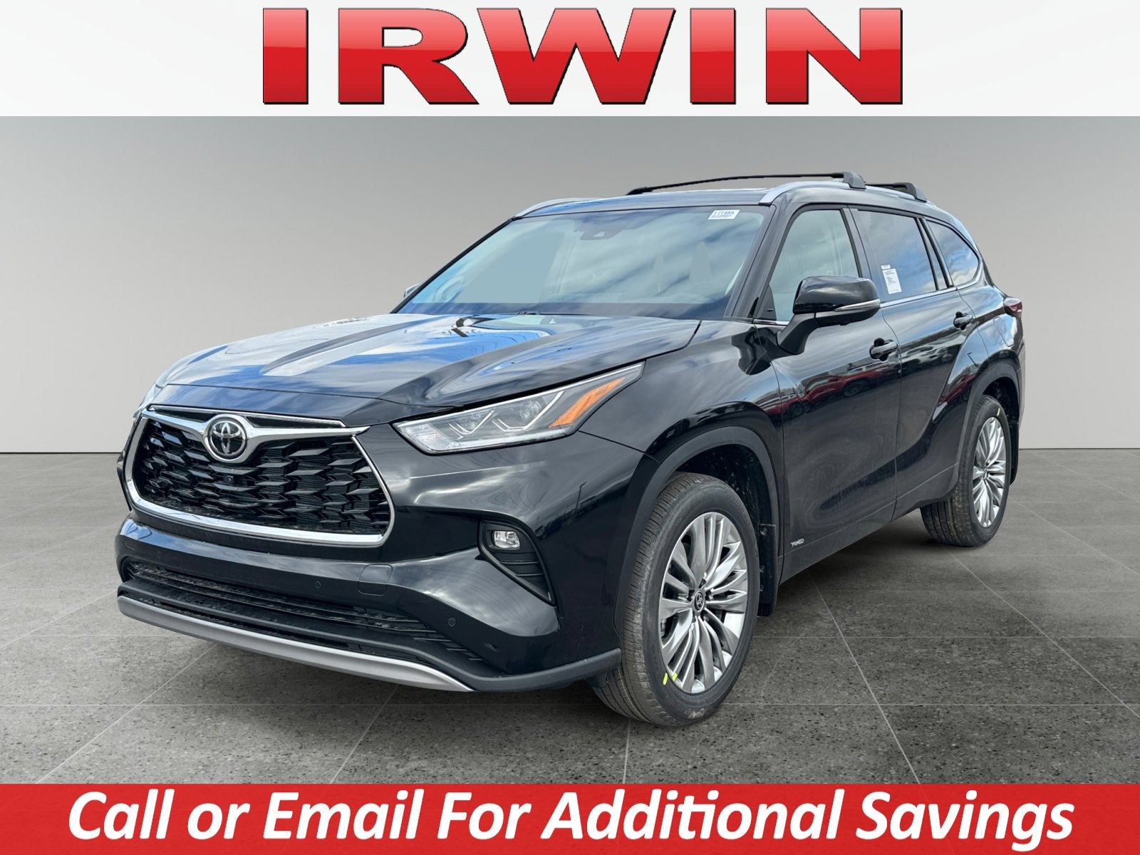 2026 Toyota Highlander Hybrid Hybrid Platinum