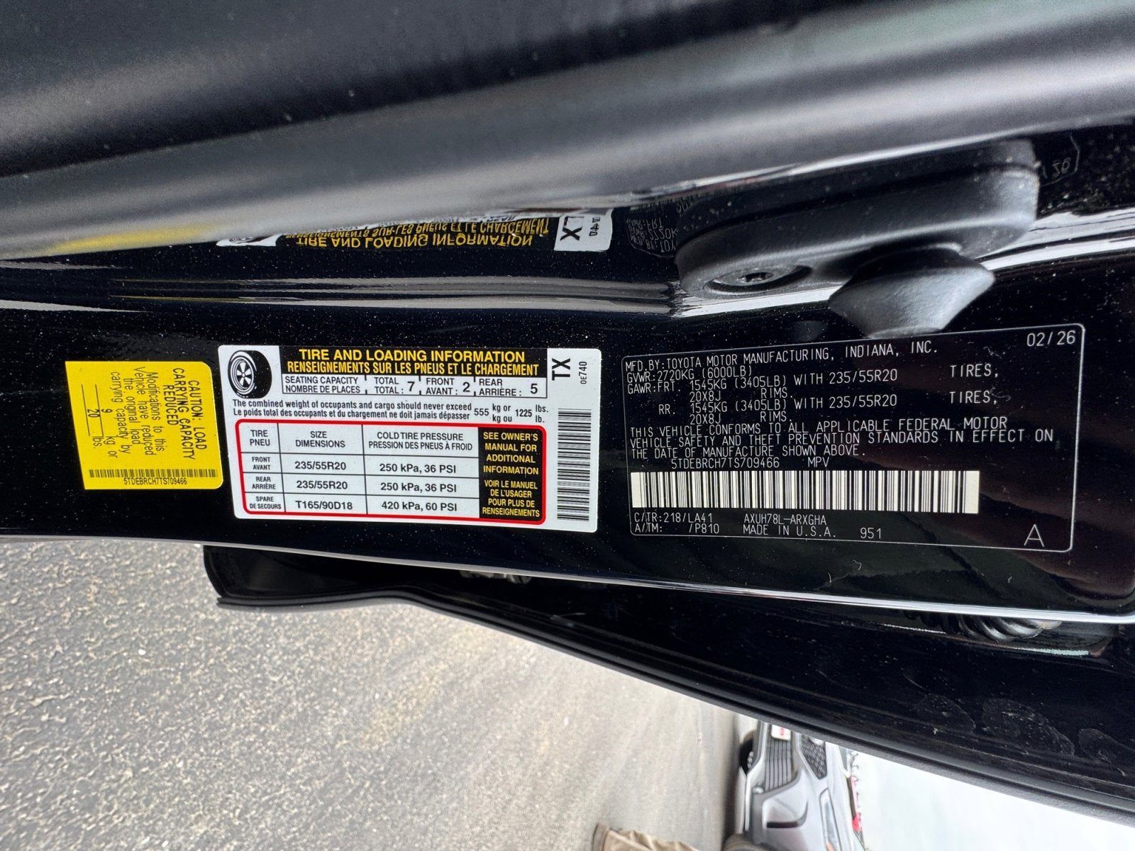 2026 Toyota Highlander Hybrid Platinum