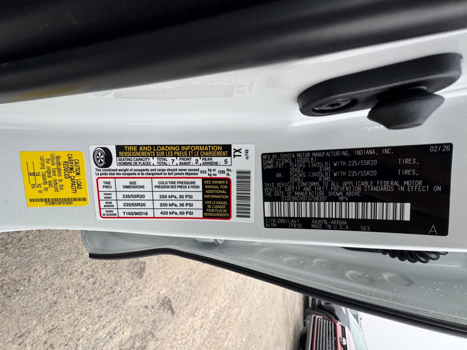 2026 Toyota Highlander Hybrid Hybrid Platinum