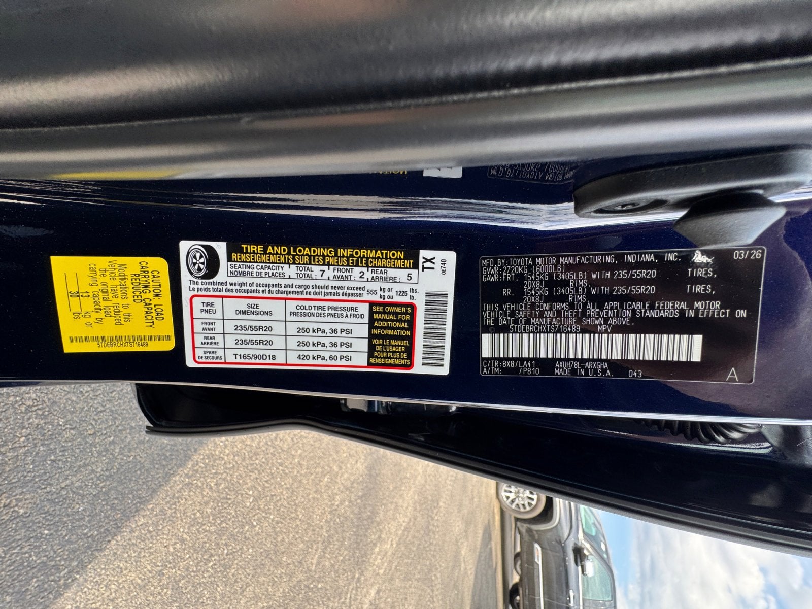 2026 Toyota Highlander Hybrid Platinum