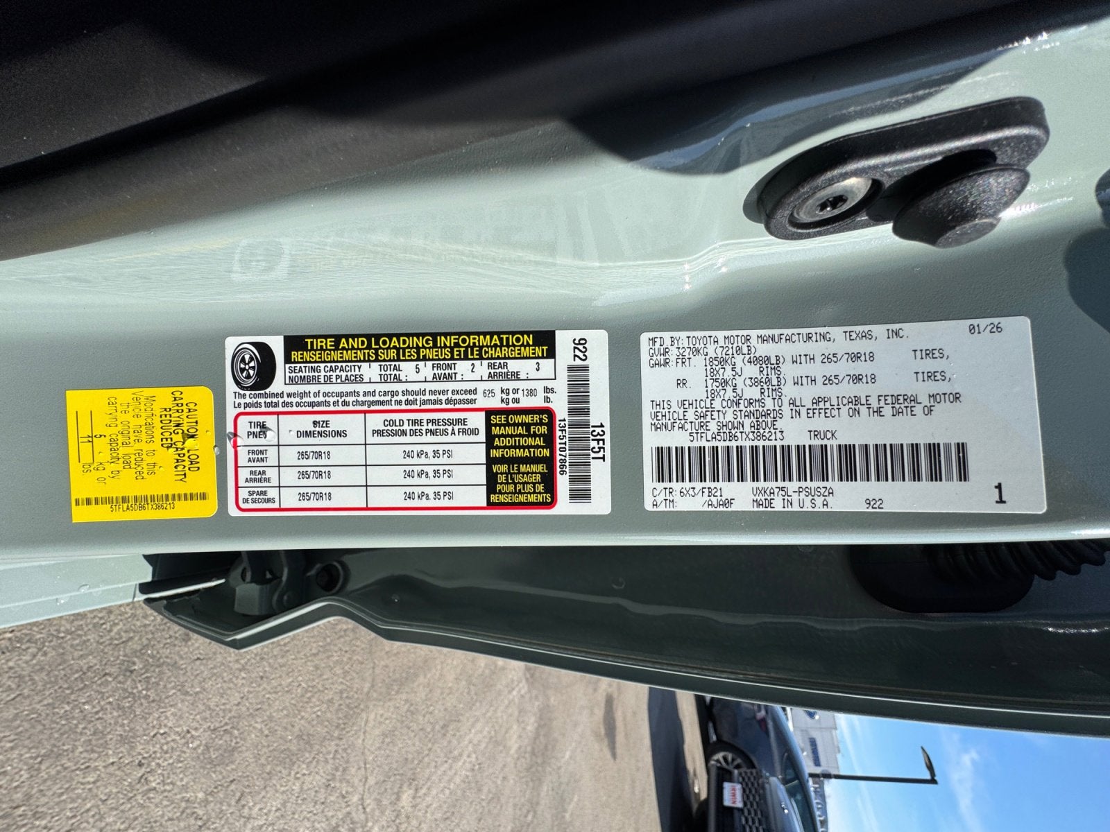 2026 Toyota Tundra SR5