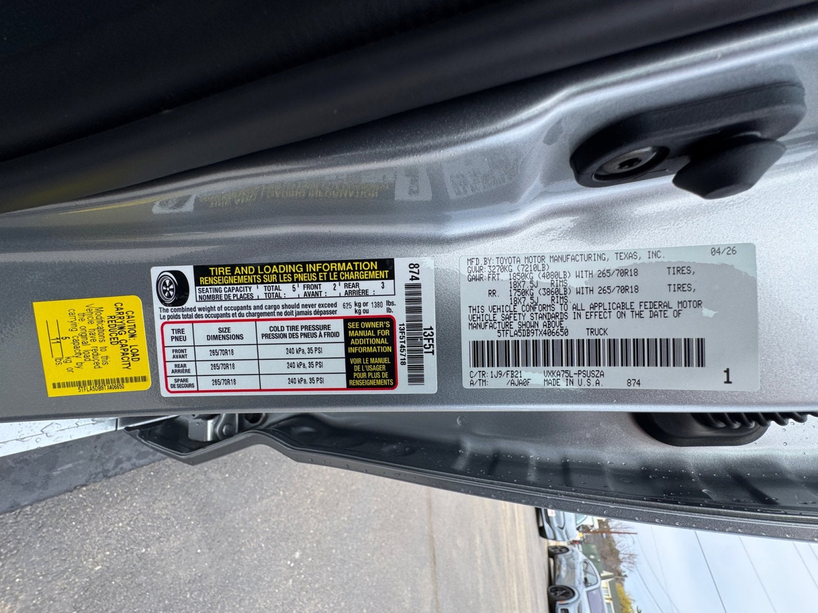 2026 Toyota Tundra SR5